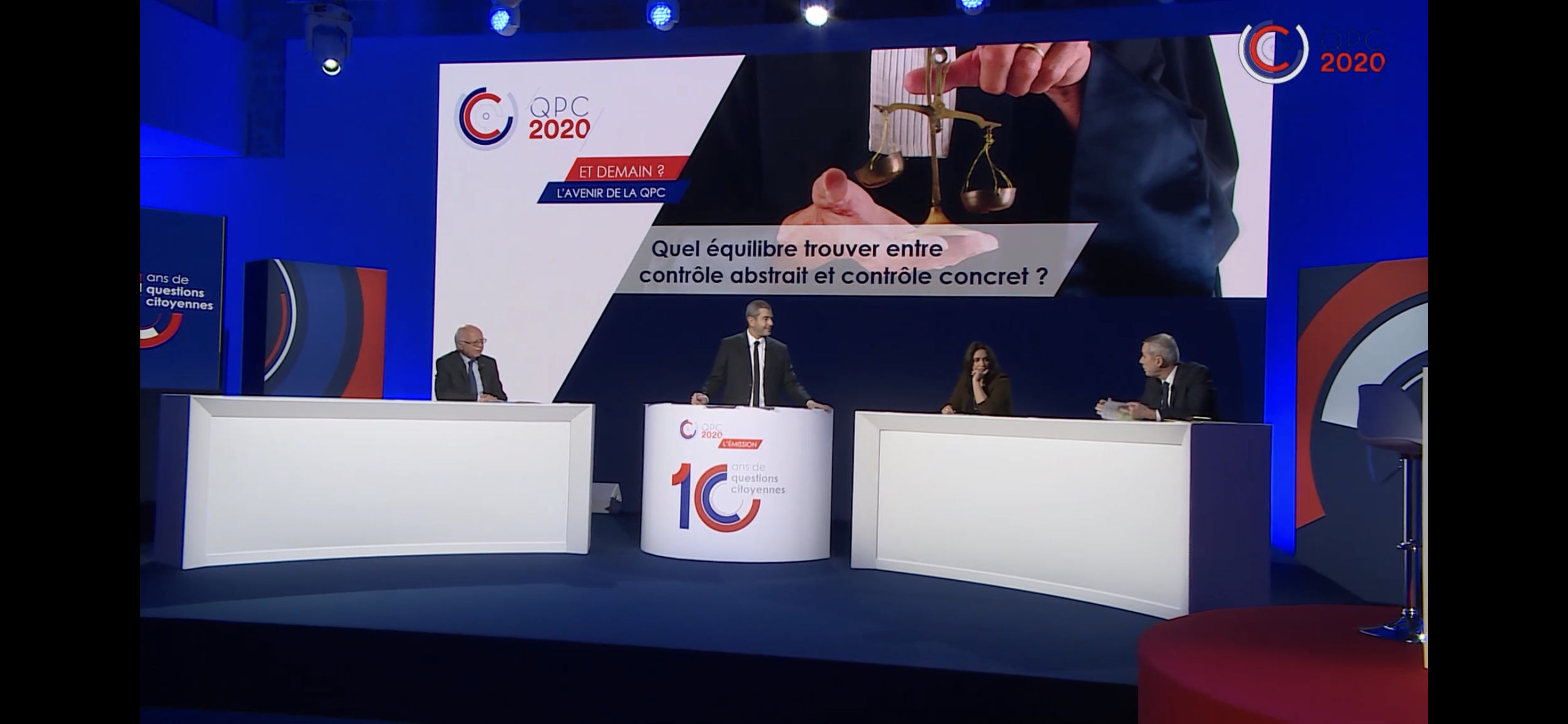 Plateau LCP — Émission sur les 10 ans de la question prioritaire de constitutionnalité